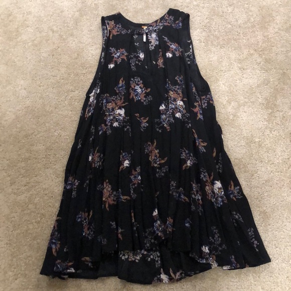Free People flowy keyhole tank dress S - Picture 1 of 3